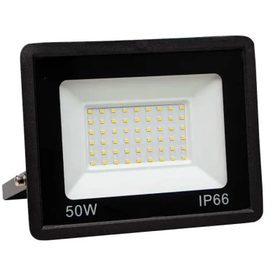 Proiector cu LED SMD 220V Putere 50W IP66 NEGRU JORTAN