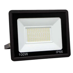Proiector cu LED SMD 220V Putere 100W IP66 NEGRU JORTAN