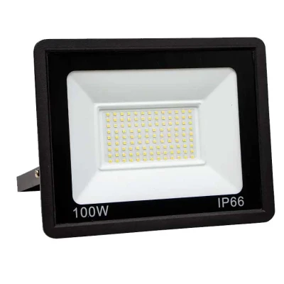 Proiector cu LED SMD 220V Putere 100W IP66 NEGRU JORTAN