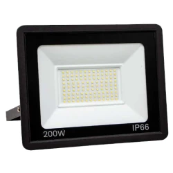 Proiector cu LED SMD 220V Putere 200W IP66 NEGRU JORTAN