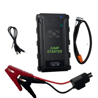 Starter Auto Portabil K09 12V cu Compresor de Aer de 2500A