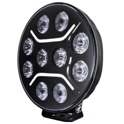 Proiector led auto rotund 7 inch Off Road camion cu pozitie alb galben 12V/24V