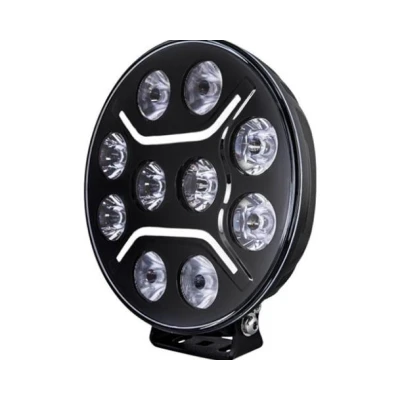 Proiector led auto rotund 7 inch Off Road camion cu pozitie alb galben 12V/24V