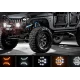 Proiector led auto rotund 7 inch Off Road camion cu pozitie alb galben 12V/24V