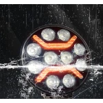 Proiector led auto rotund 7 inch Off Road camion cu pozitie alb galben 12V/24V