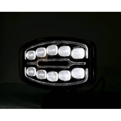 Proiector led auto de 9 inch Off Road utilaje camion alb galben 12V/24V