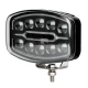 Proiector led auto de 9 inch Off Road utilaje camion alb galben 12V/24V