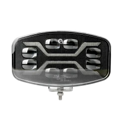 Proiector led auto 9 inch cu lupa spider Off Road utilaje camion cu pozitie alba si functie stroboscopica galbena 12 24V