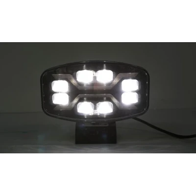 Proiector led auto 9 inch cu lupa spider Off Road utilaje camion cu pozitie alba si functie stroboscopica galbena 12 24V