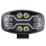 Proiector auto LED 9 inch 120W de 22000LM pozitie faza avarii 12V/24V pentru camioane utilaje