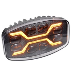 Proiector auto LED 9 inch 120W de 22000LM pozitie faza avarii 12V/24V pentru camioane utilaje