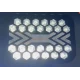 Proiector LED Off Road Alb + Galben mod secvential si flash 12V/24V de 5 Inch Putere 163w
