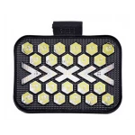 Proiector LED Off Road Alb + Galben mod secvential si flash 12V/24V de 4 Inch Putere 99W