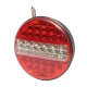 Lampa pozitie stop frana semnalizare si marsarier rotunda LED 12V/24V Remorca Camion Varianta completa