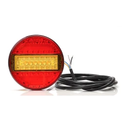 Lampa frana semnal pozitie rotunda LED 12V/24V universala Remorca Camion Varianta standard