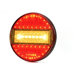 Lampa frana semnal pozitie rotunda LED 12V/24V universala Remorca Camion Varianta standard
