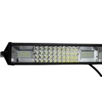 LED Bar 4 Randuri putere mare 12 24V Spot si Flood Combo 56cm 6000K Off Road SUV Utilaje 216W
