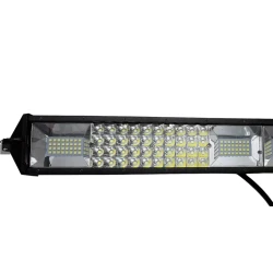 LED Bar 4 Randuri putere mare 12 24V Spot si Flood Combo 56cm 6000K Off Road SUV Utilaje 216W