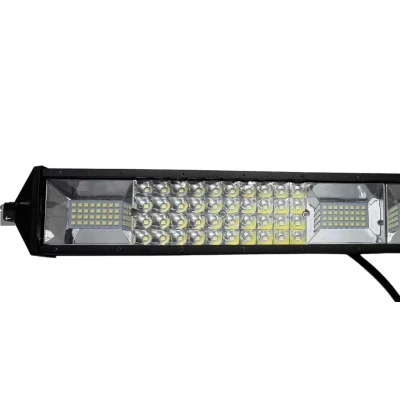 LED Bar 4 Randuri putere mare 12 24V Spot si Flood Combo 56cm 6000K Off Road SUV Utilaje 216W