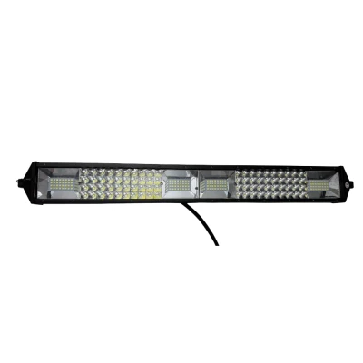 LED Bar 4 Randuri putere mare 12 24V Spot si Flood Combo 56cm 6000K Off Road SUV Utilaje 216W