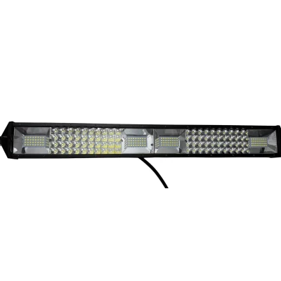 LED Bar 4 Randuri putere mare 12 24V Spot si Flood Combo 56cm 6000K Off Road SUV Utilaje 216W