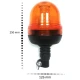 Girofar LED Galben 40 LED-uri Fixare cu Fir (12V-24V)