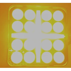 Proiector LED auto compact 48W alb galben flash 4X4 LED 12/24V