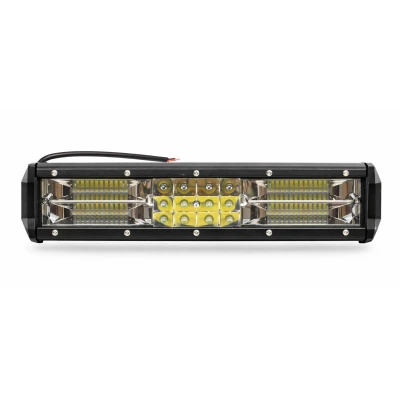 Led bar auto 12/24V putere 180W de 30cm alb+galben