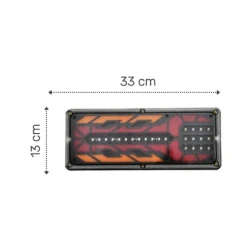 Lampa auto LED Spate cu semnalizare dinamica 12V/24V de 33CM pentru utilaje remorca camion
