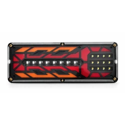 Lampa auto LED Spate cu semnalizare dinamica 12V/24V de 33CM pentru utilaje remorca camion