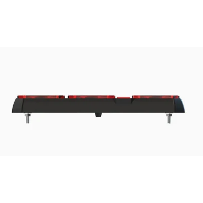Lampa stop LED 30cm auto 3 functii 12V/24V pentru remorca camion pozitie semnalizare si marsarier 3 module 