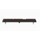 Lampa stop LED 30cm auto 3 functii 12V/24V pentru remorca camion pozitie semnalizare si marsarier 3 module 