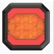 Lampa stop LED 30cm auto 3 functii 12V/24V pentru remorca camion pozitie semnalizare si marsarier 3 module 