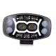 Proiector led auto Spider de 9 inch 12V/24V Off Road camion utilaje lupa alb + galben