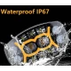 Proiector led auto Spider de 9 inch 12V/24V Off Road camion utilaje lupa alb + galben