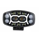 Proiector led auto Spider de 9 inch 12V/24V Off Road camion utilaje lupa alb + galben