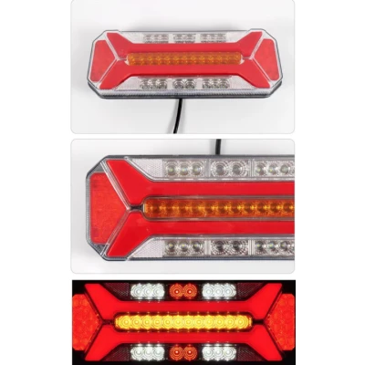 Lampa LED auto spate 35cm multifunctionala 5 functii semnalizare dinamica IP66 12/24V