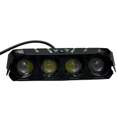 Proiector LED cu Lupa 12V cu 2 Faze 40W 4 LED pentru Auto SUV ATV Off Road