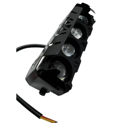 Proiector LED cu Lupa 12V cu 2 Faze 40W 4 LED pentru Auto SUV ATV Off Road