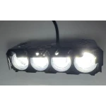 Proiector LED cu Lupa 12V cu 2 Faze 40W 4 LED pentru Auto SUV ATV Off Road