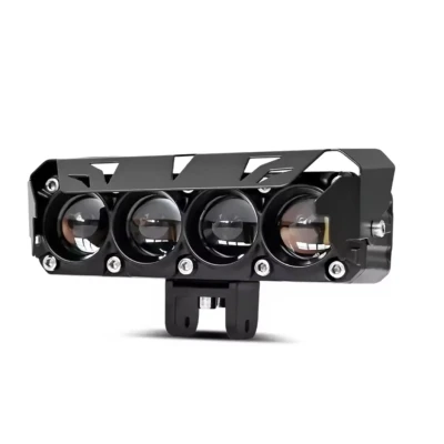 Proiector LED cu Lupa 12V cu 2 Faze 40W 4 LED pentru Auto SUV ATV Off Road