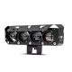 Proiector LED cu Lupa 12V cu 2 Faze 40W 4 LED pentru Auto SUV ATV Off Road