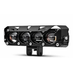 Proiector LED cu Lupa 12V cu 2 Faze 40W 4 LED pentru Auto SUV ATV Off Road