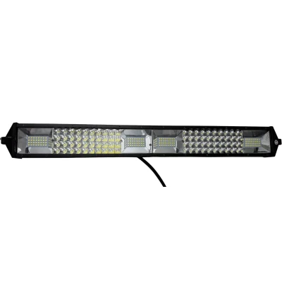 LED Bar cu 4 randuri putere mare 12 24V Spot si Flood Combo 324W 6000K Off Road SUV Utilaje
