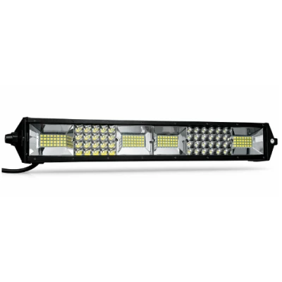 LED Bar cu 4 randuri putere mare 12 24V Spot si Flood Combo 324W 6000K Off Road SUV Utilaje