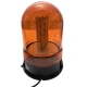 Girofar LED Galben 12 24V cu 80 LED baza magnetica mufa bricheta lampa avertizare Camion/Utilaje