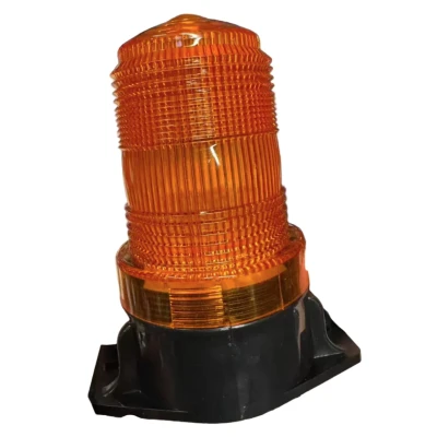 Girofar LED Galben 12V 24V cu 30 LED baza magnetica lampa avertizare Auto/Utilaje