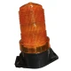 Girofar LED Galben 12V 24V cu 30 LED baza magnetica lampa avertizare Auto/Utilaje