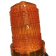 Girofar LED Galben 12V 24V cu 30 LED baza magnetica lampa avertizare Auto/Utilaje