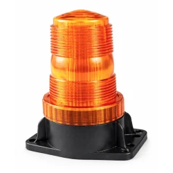 Girofar LED Galben 12V 24V cu 30 LED baza magnetica lampa avertizare Auto/Utilaje